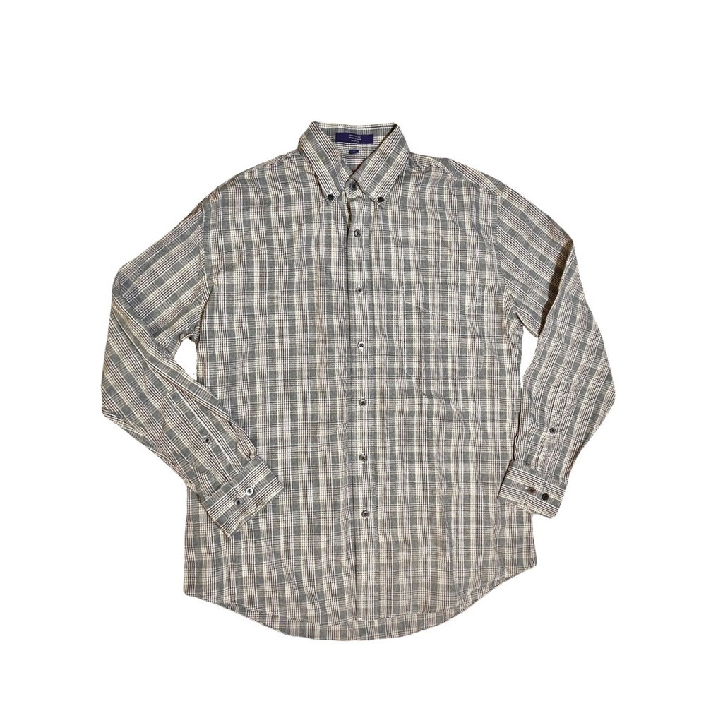 Alan Flusser Multicolor Striped Long Sleeve Button Down Shirt